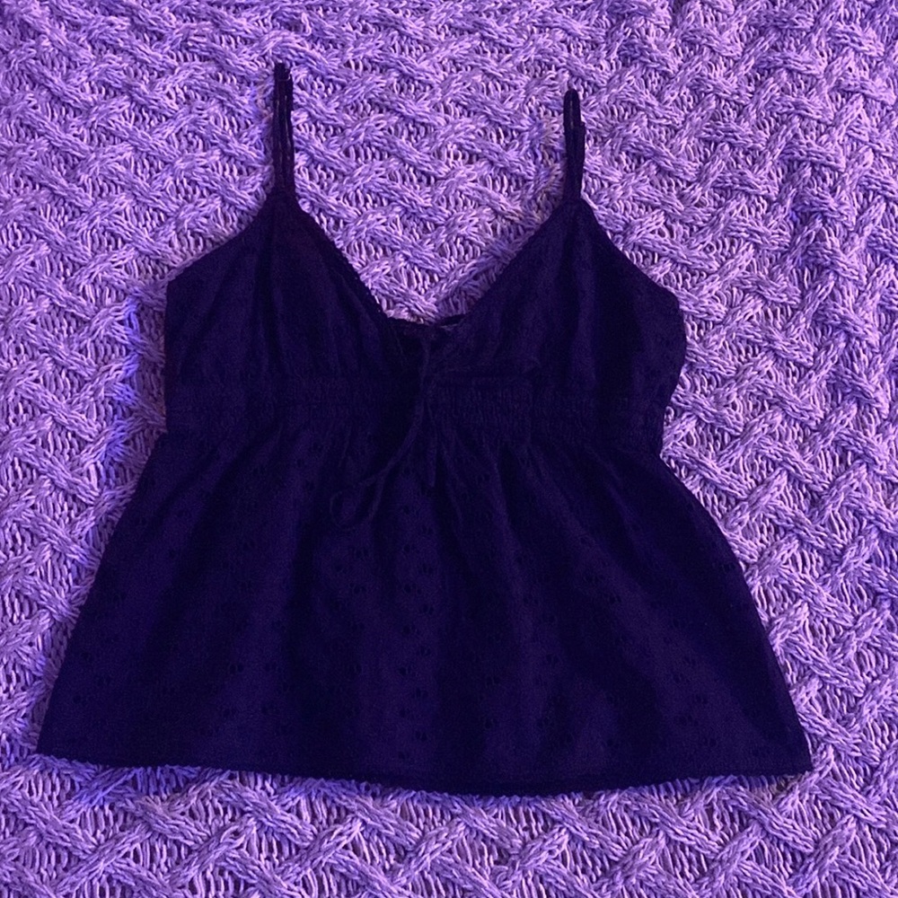 Brandy Melville navy blue cami top